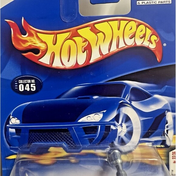 2001 Hot Wheels First Edition, Mo' Scoot, 33/36, Collector #045, Orange - Picture 3 of 7